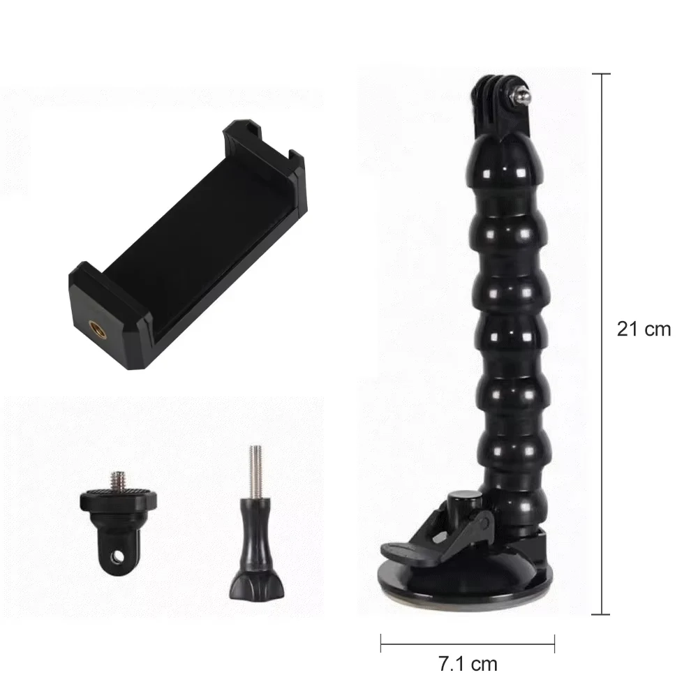 8-Section Arm Suction Cup Mount Kit size