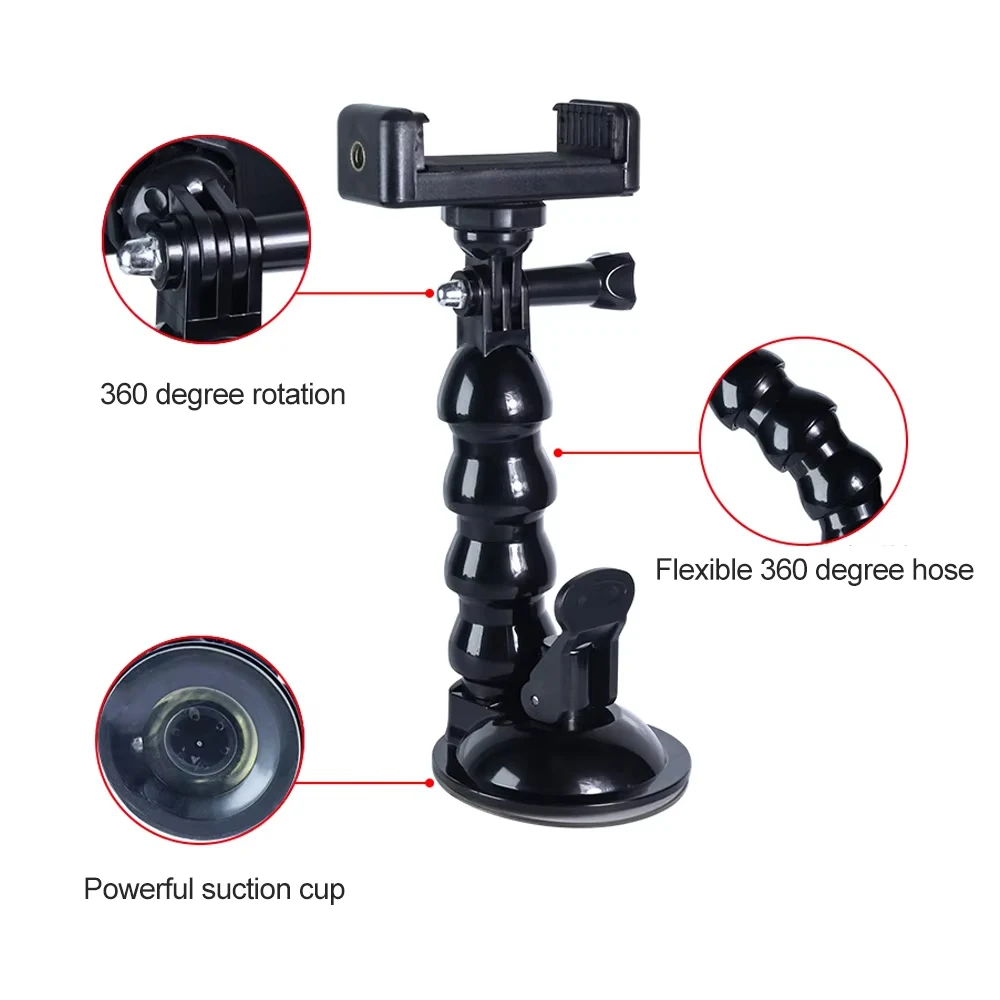 8-Section Arm Suction Cup Mount Kit