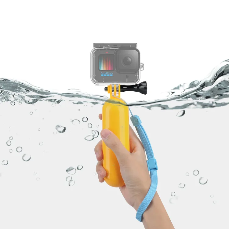 Floating Handle for action cameras application