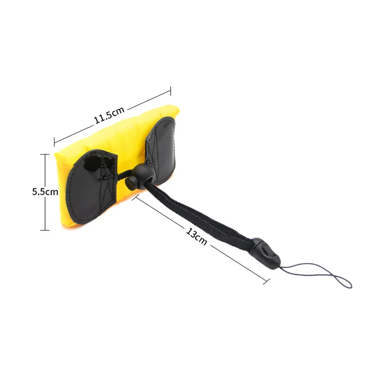 Floating Wrist Strap for Action Camera size
