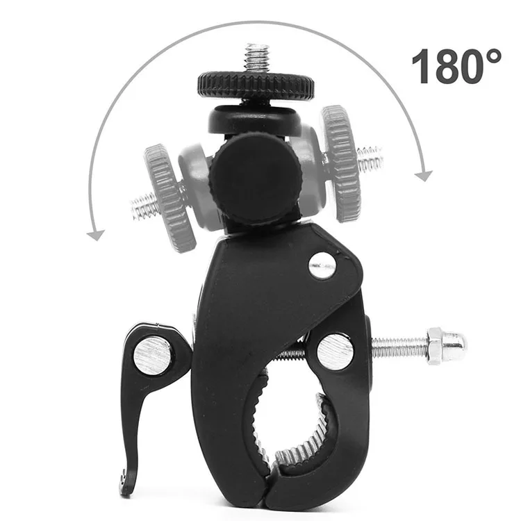 360° Rotation Handlebar Clamp Mount advantage