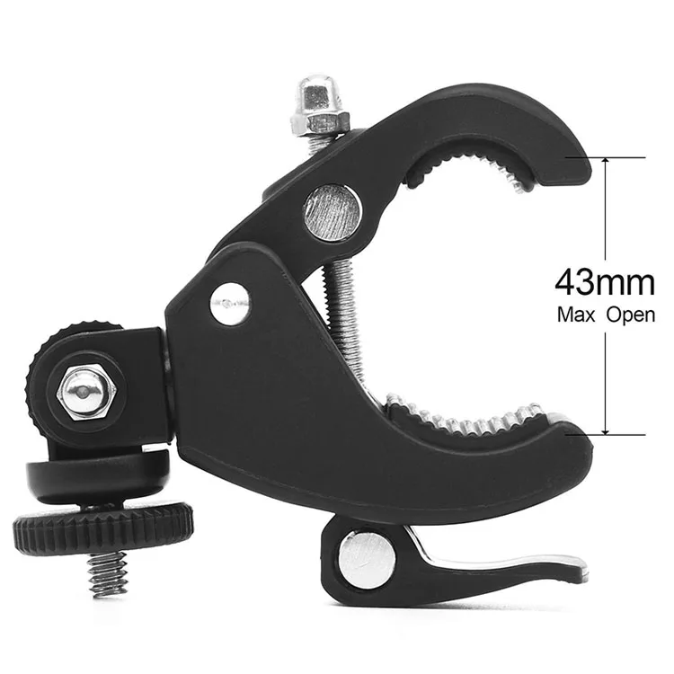 360° Rotation Handlebar Clamp Mount size