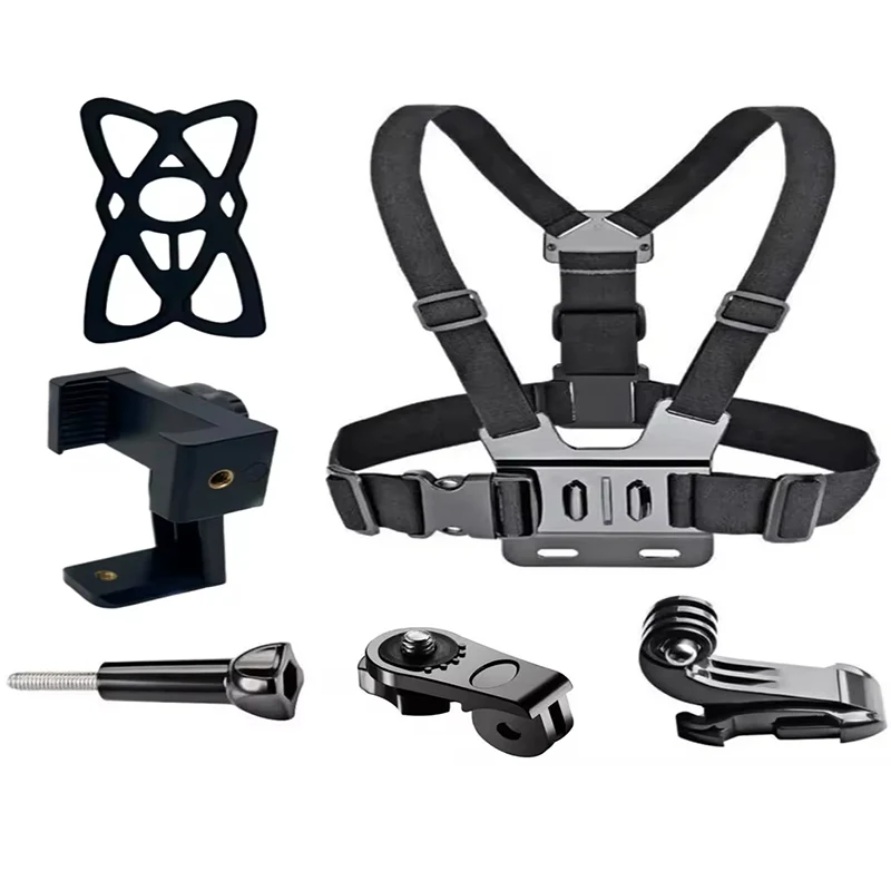 6 in 1 Chest Phone Mount Kit