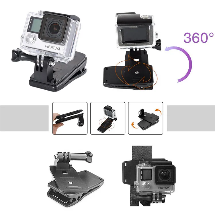 Backpack Clamp Features